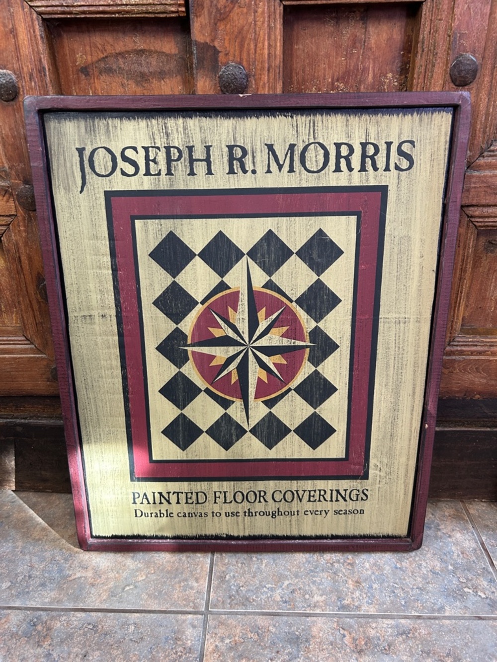 Wall Art
Artist/Brand: sign features the name Joseph R. Morris, a folk artist - Picture 2 of 6